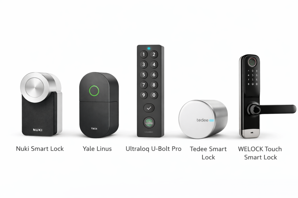 Cerraduras inteligentes compatibles Alexa