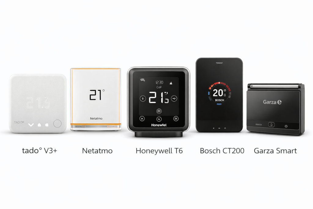 termostatos inteligentes compatibles alexa - hogar inteligente